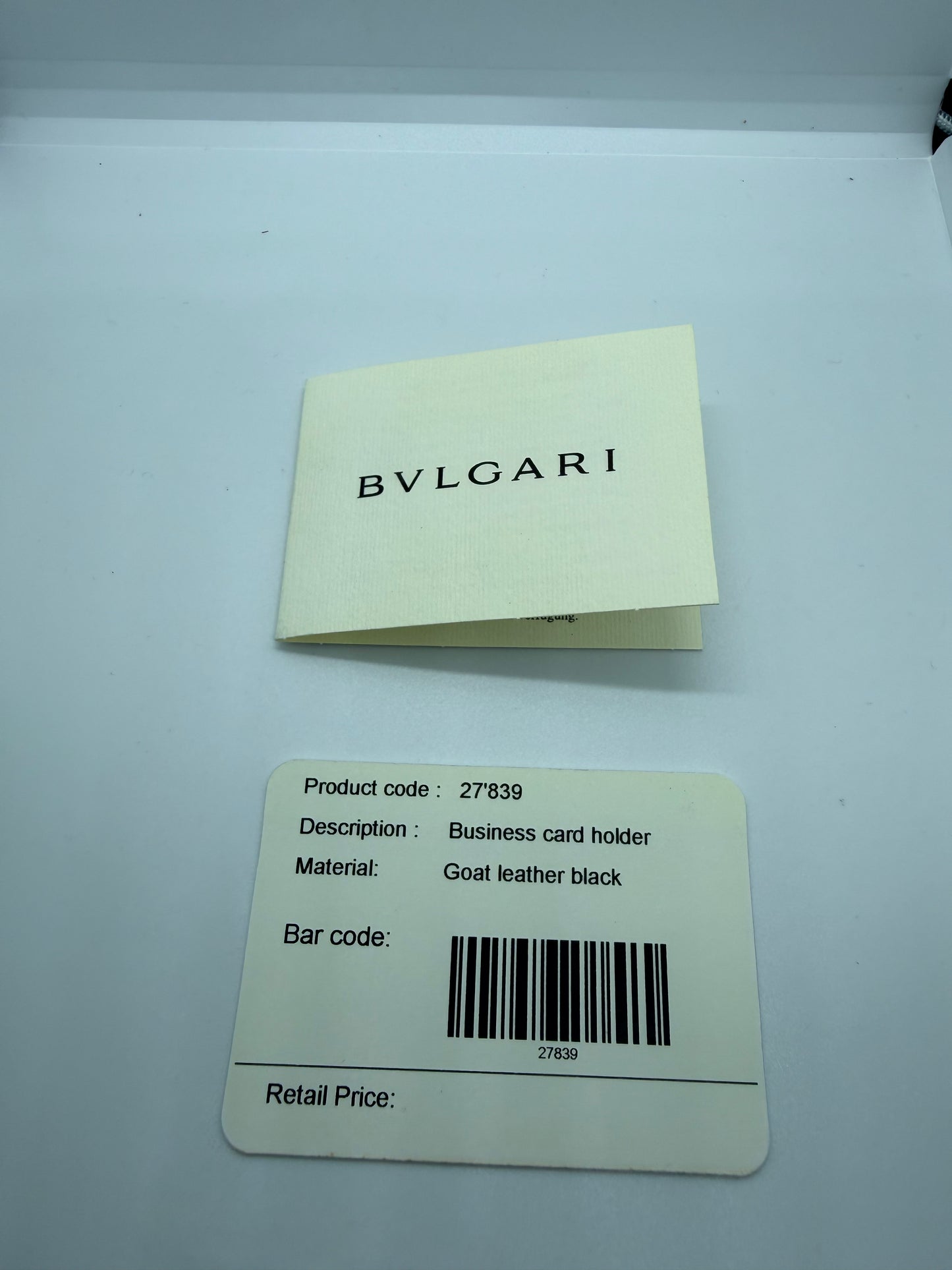 Portacarte Bulgari
