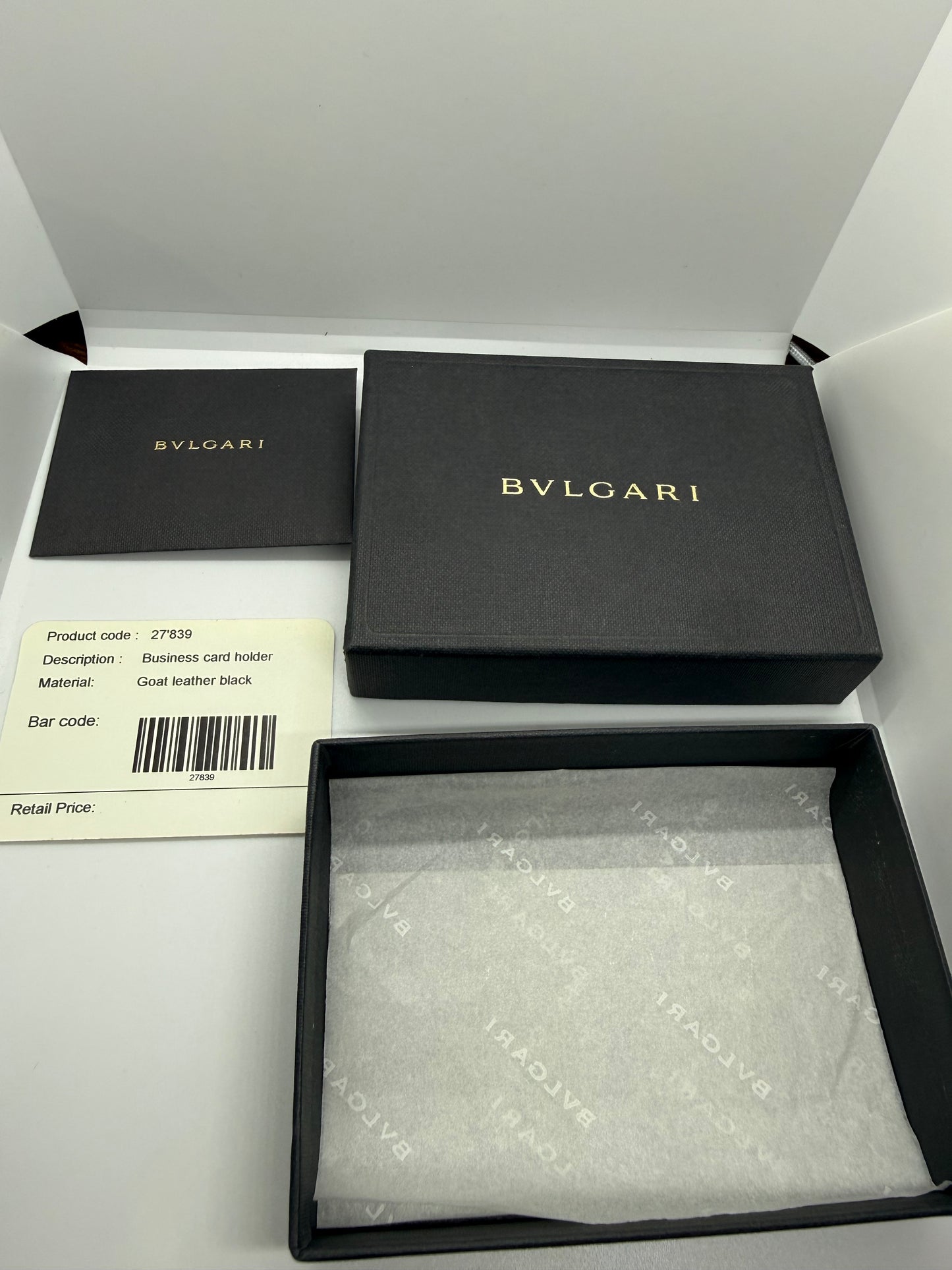 Portacarte Bulgari