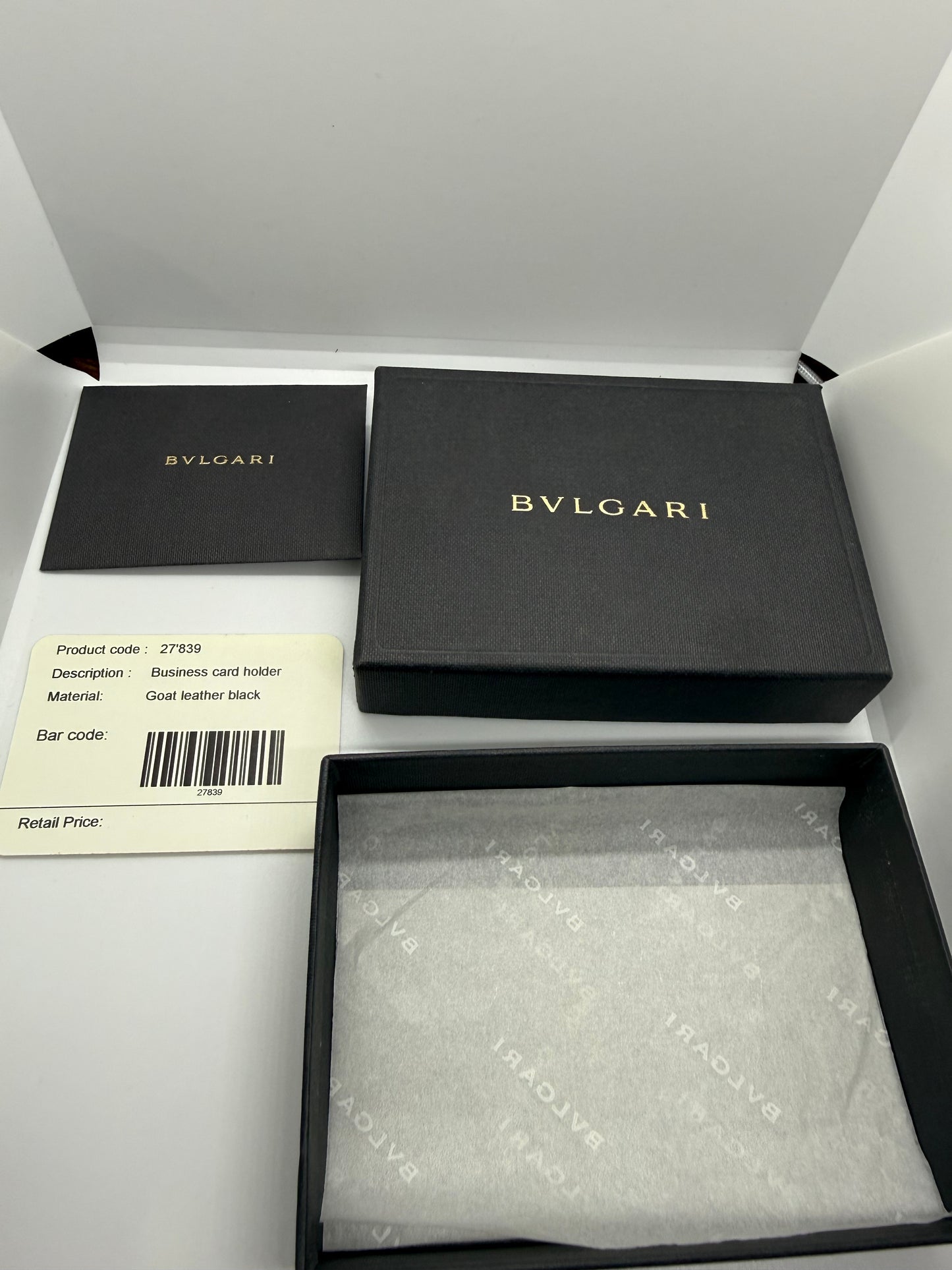 Portacarte Bulgari