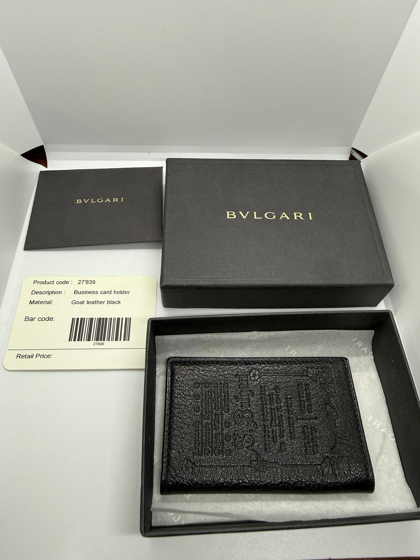 Portacarte Bulgari